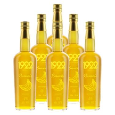 Imagem de Genérico, Licor de Banana 1922 Bananinha 700ml 6 Unidades