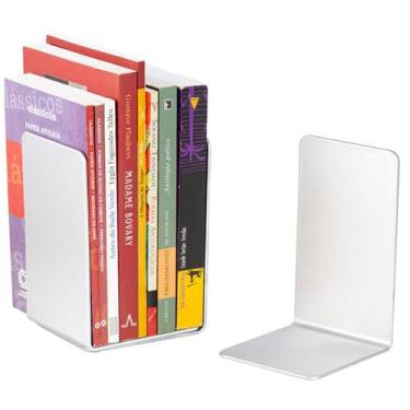 Imagem de apoio para livros bibliocanto com 02 peças cor cristal Maxcril