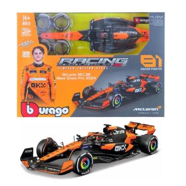 Imagem de Kit Montar F1 Bburago Mclaren Mcl38 Oscar Piastri - CALIFORNIA TOY