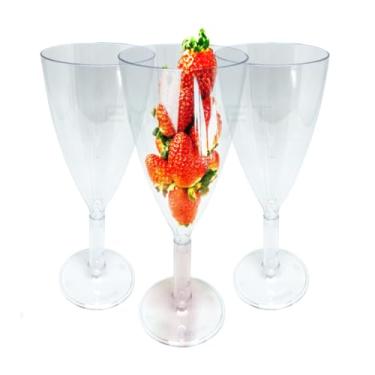 Imagem de Taça Linha Salut P/Champanhe 150ml Transparente PS Kit 60UN