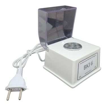 Imagem de Mini Incubadora para Indicadores Biológicos, 6 Posições, 59°C, Bivolt 12/220V, 90x90x90mm