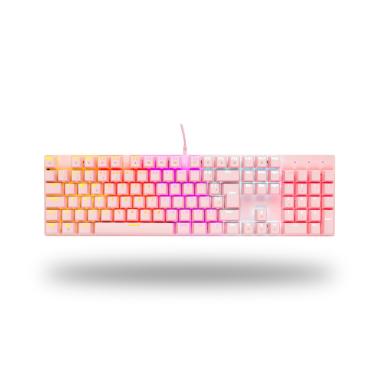 Imagem de Teclado Mecânico Dazz Orion Essential RGB C/Fio Rosa