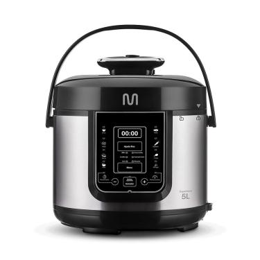 Imagem de Panela de Pressão Elétrica 5L Inox Digital 900W/127V Multi - GO085