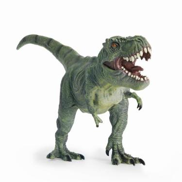 Imagem de Boneco de ação T-Rex T-Rex de brinquedo de dinossauro REX de 13 polega