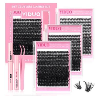 Imagem de Kit de cílios Eyelash Cluster YIDUO D Curl Fluffy Volume 720 unidades