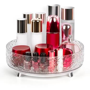 Imagem de Organizador de maquiagem CECOLIC 360 Rotating com 11" Lazy Susan