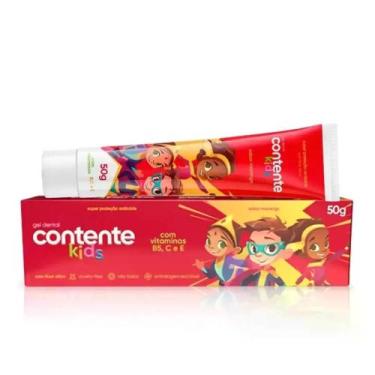 Imagem de Gel Dental Kids Morango Contente 50G