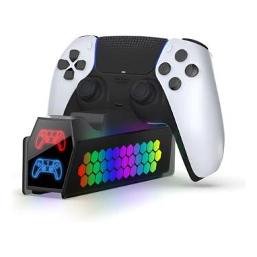 Imagem de Base Carregadora Dock Carregamento Duplo Para Controle Ps5 - Dobe, Pre