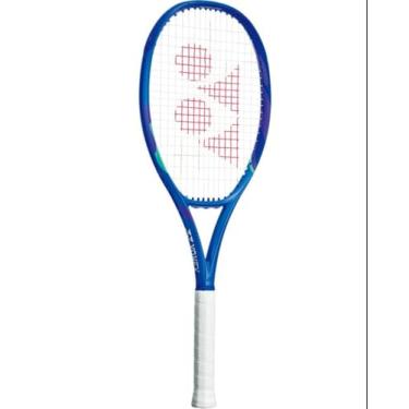 Imagem de YONEX EZONE Raquete de tênis azul explosão 100 - Raquete pré-amarrada recreativa leve para jogadores intermediários a avançados, aderência: 1