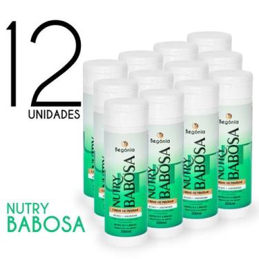 Imagem de KIT Creme De Pentear Begonia Nutry Babosa 200ml 12 Unds - Begônia
