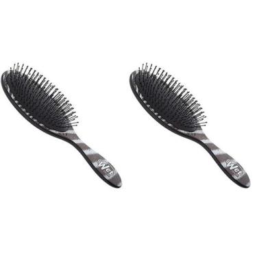 Imagem de Brush Wet Brush Original Detangler Zebra Safari, pacote com 2