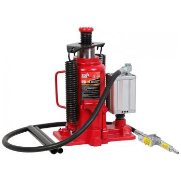 Imagem de Macaco de Garrafa Hidráulico de Ar Pneumático Manual até 20 Toneladas BIG RED TA92006 Torin