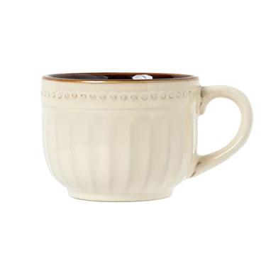 Imagem de GRFIT Caneca de café da manhã de grande capacidade de 700 ml, copo doméstico de aveia e leite, tigela de cereal, caneca de cerâmica para micro-ondas, caneca de café