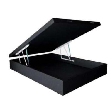 Imagem de Cama baú blindado casal 41x138x188 lateral reforçado com chapa  - Acol