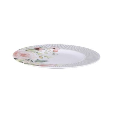 Imagem de Prato Raso Tramontina Ornatta Em Porcelana Decorada 28 Cm