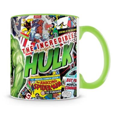 Imagem de Caneca Personalizada Hulk Quadrinhos - Cerâmica 325ml - Amo Canecas