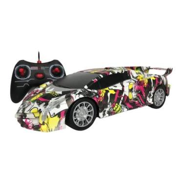 Imagem de Carrinho De Controle Remoto Total 4 Funções - Adesivado-Envelopado - D