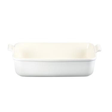 Imagem de TRAVESSA LE CREUSET HERITAGE RETANGULAR 36CM COTTON 81102634310050