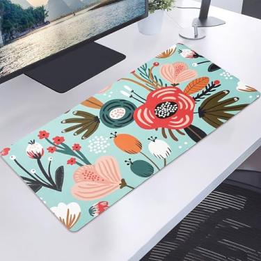 Imagem de Protetor de mesa de couro PU antiderrapante de 70 x 30 cm, à prova d'água, tapete de mouse pad ultrafino, para escritório e casa