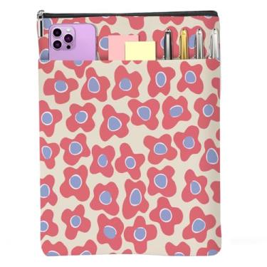 Imagem de Livros florais para amantes, presentes à prova d'água, para livros, botânico, com zíper e bolso frontal, capa para mulheres, leitoras, acessórios de leitura de aniversário, presentes para livros
