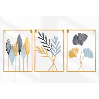 Imagem de Quadros Decorativos para Sala, Quadro Decorativo, Quadro Decorativo Sala, Conjunto de 3 Murais Coloridos, Quadro para Quarto