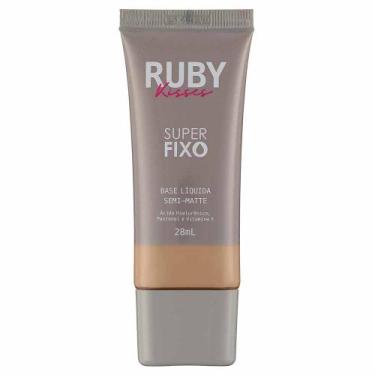 Imagem de Base Líquida Ruby Kisses Super Fixo 28ml, 122