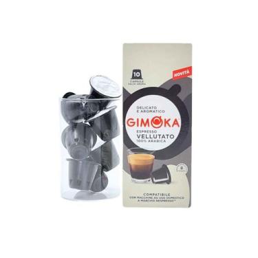Imagem de Café em Cápsulas GIMOKA Vellutato Nespresso  10 Unid.