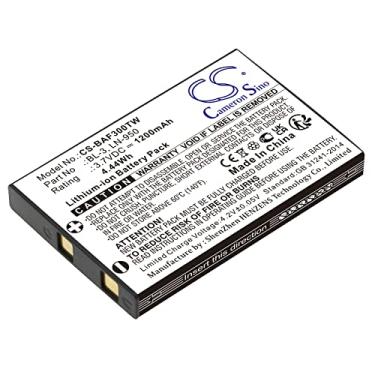 Imagem de 1200mAh Bateria de substituição para rádio bidirecional para BF-R5,BF-T6,C5,UV3R,UV-3R