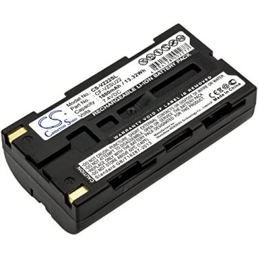 Imagem de 1800mAh Câmera térmica Bateria de substituição,Compatível com R300ZD,TVS-200EX,TVS-500EX