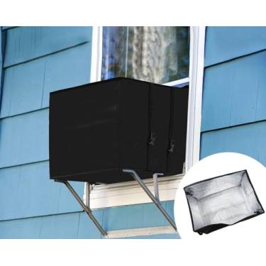 Imagem de Demao 3 camadas de capas de ar condicionado para ambientes externos, capa de ar condicionado de inverno para janela externa, 43,2 cm L x 30,5 cm P x 33 cm A capa de CA para janela à prova d'água e