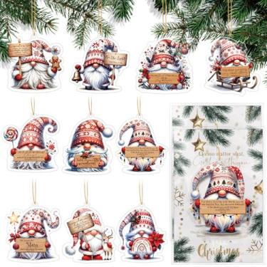 Imagem de Chunful Enfeites de Natal Cristãos 2025 Ornamento de Madeira para Árvore de Natal Sinal de Presépio Verso Bíblico em Massa Presente com Cartões de Feliz Natal para Família, Igreja, Mulheres e Homens