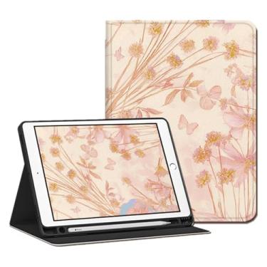 Imagem de Yzlvigrous 8.3 Polegadas Capa para iPad Mini 7 Gen 2024/iPad Mini 6 Gen 2021, Capa Fina de Suporte de PU com Despertar/sono Automático, Visualização em Vários Ângulos
