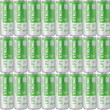 Imagem de Energético Life Strong Energy Drink 24 unidades Maça Verde