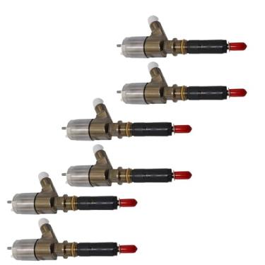 Imagem de HATRYIDA Injetor de combustível de 6 peças 3203800 para compactador de solo Caterpillar CP56 CP56B