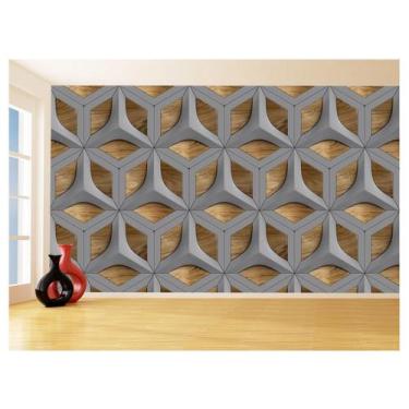 Imagem de Papel De Parede 3D Textura Sala Quarto Cozinha 3,5M Txt91 - Você Decor