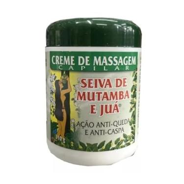 Imagem de Seiva e Mutamba Creme de Massagem Capilar Anticaspa, 210ml, com Mutamba e Juá, para Todos os Tipos de Cabelo, Unissex, Livre de Parabenos