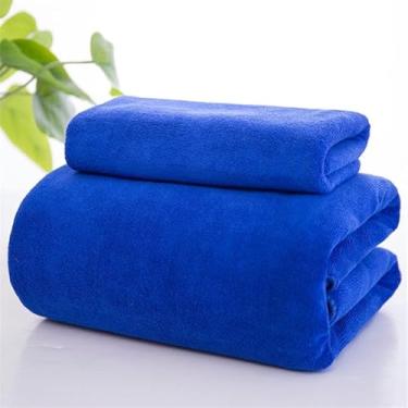 Imagem de Toalha de banho, salão de beleza, toalha de banho absorvente para cama, toalha de praia de microfibra 70 * 140 cm/80 * 180 cm, toalha de lavagem de carro, pano de secagem de ginásio 70 x 140 cm, 300 g