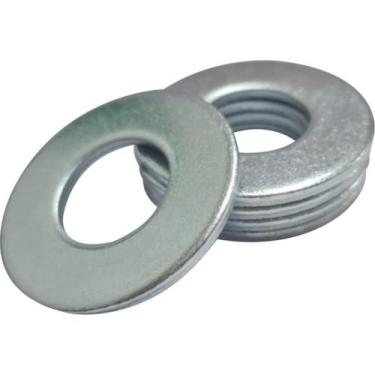 Imagem de Arruela Lisa Zincadalgsteel Tam.P 1''3/4'' 1Kg +-11Pecas - LG STEEL