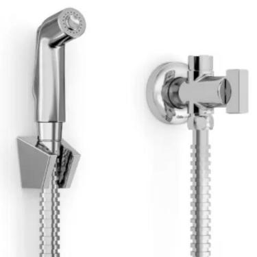 Imagem de Ducha Higienica Flow Com Derivaçao Cromado - Celite