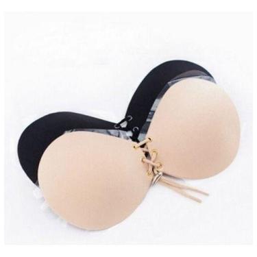 Imagem de Sutiã Adesivo Invisível C/bojo Push Up Junta Levanta Seio - oem