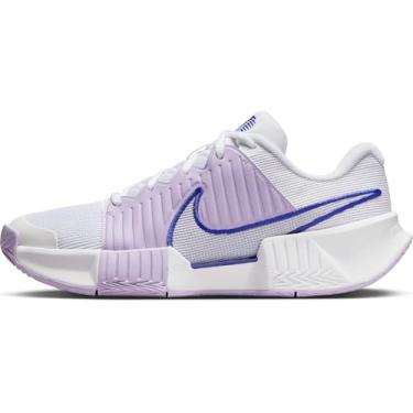 Imagem de Nike GP Challenge Pro Tênis feminino Hard Court (FB3146-101, branco/hortênsias/noite profundo/matiz ametista), Branco/Hortênsias/Noite Profunda/Ametista, 37
