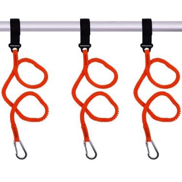 Imagem de YYST Sujetador de Correa para Remo Naranja Paquete de 3 de 91 cm