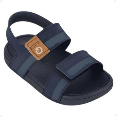 Imagem de Sandália Papete Infantil Cartago Dakar II Sand Azul-Masculino