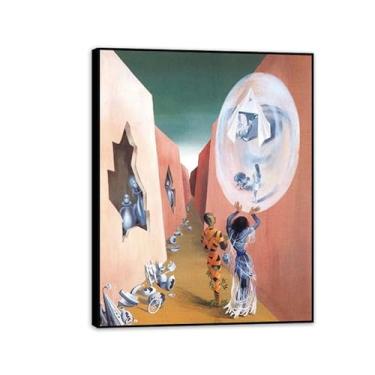 Imagem de Remedios Varo Decoração de casa cigana e arlequim Impressão de tela para quarto Living Remedios Varo Decoração de parede Surrealismo Presente de arte de parede emoldurado pronto para pendurar 80 x 60