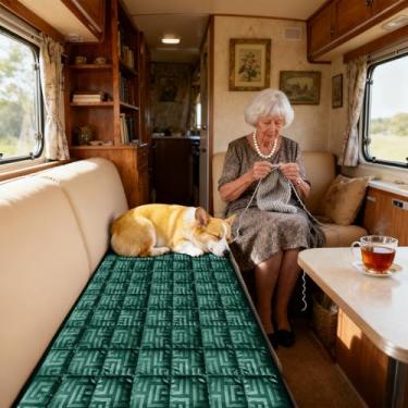 Imagem de ZYXFYY Capa de sofá acolchoada com estampa de chave grega lavável e antiderrapante para qualquer tipo de sofá (verde, 150 cm x P 71 cm)