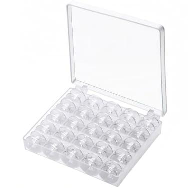Imagem de Bobinas para Bordar,25 Peças Ferramentas Para Quilting - Bobinas Classe 15,Para Artesanato Jóias Roupas Adultos Miçangas E Acessórios