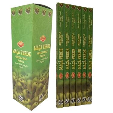 Imagem de Incenso Indiano Sac Maçã Verde Cx.6un.8v.