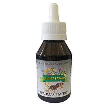 Imagem de Floral em Gotas Traumas e Medos para Cães e Gatos - 100mL - Animal Flo