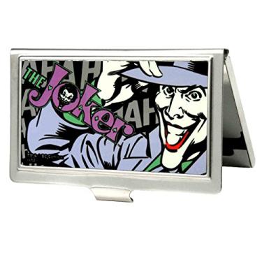 Imagem de Buckle-Down Porta-cartões de visita – THE JOKER HAHAHA CLOSE-UP – Pequeno