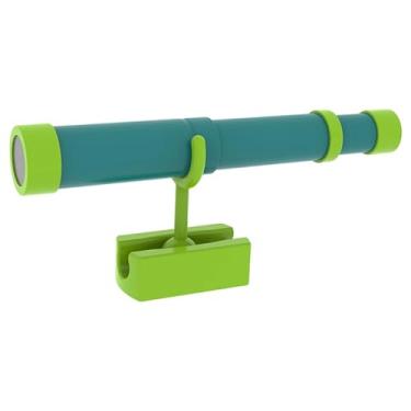 Imagem de Dynwave Telescópio de Pirata para Crianças, Brinquedo Educativo de Exploração Pirata, Acessório Retrátil para Playground Infantil, Verde